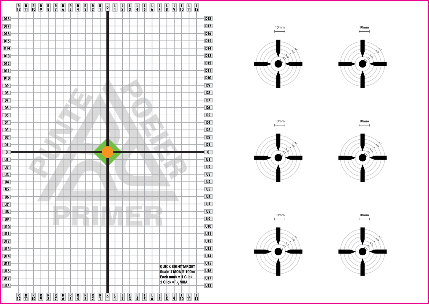 QUICK SIGHT TARGET